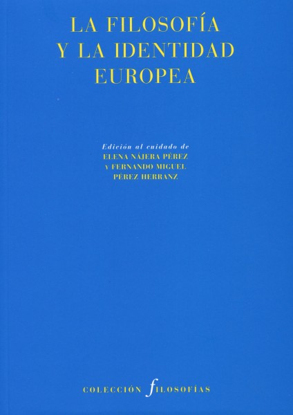 La filosofía y la identidad europea